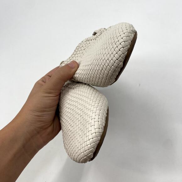 Birdies white weaved leather flats - Picture 4 of 4
